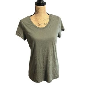 No Boundaries Green Fitted Short Sleeve T-Shirt